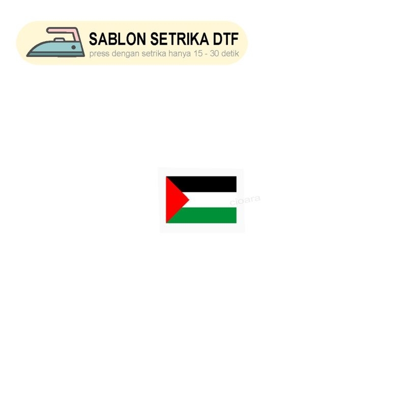 

Stiker Sablon Bendera Palestina Mini