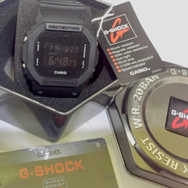 CASIO GSHOCK DW 5600 ORIGINAL Second