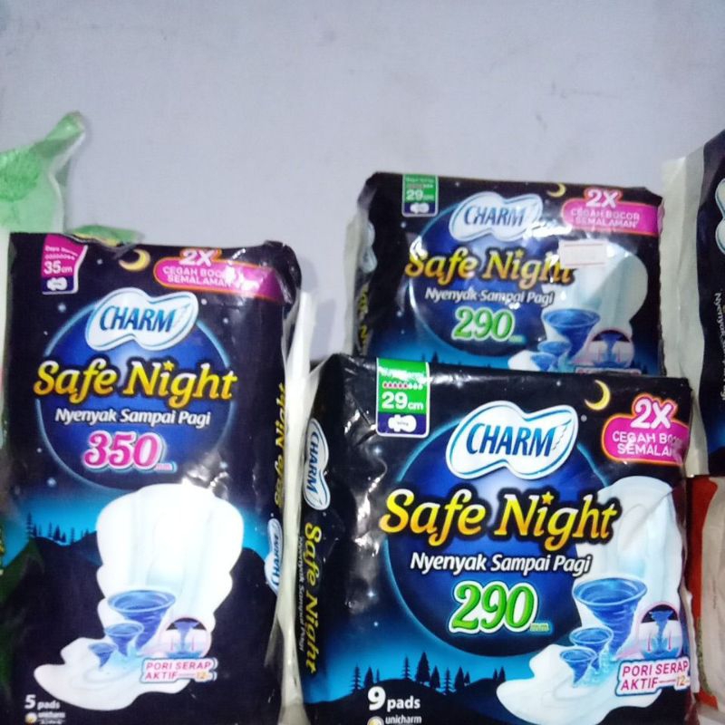 Pembalut Charm Malam 29cm&35cm