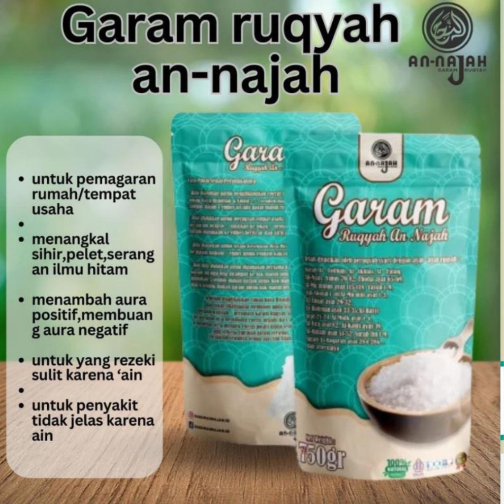 

garam ruqyah an najah menetralisir toko