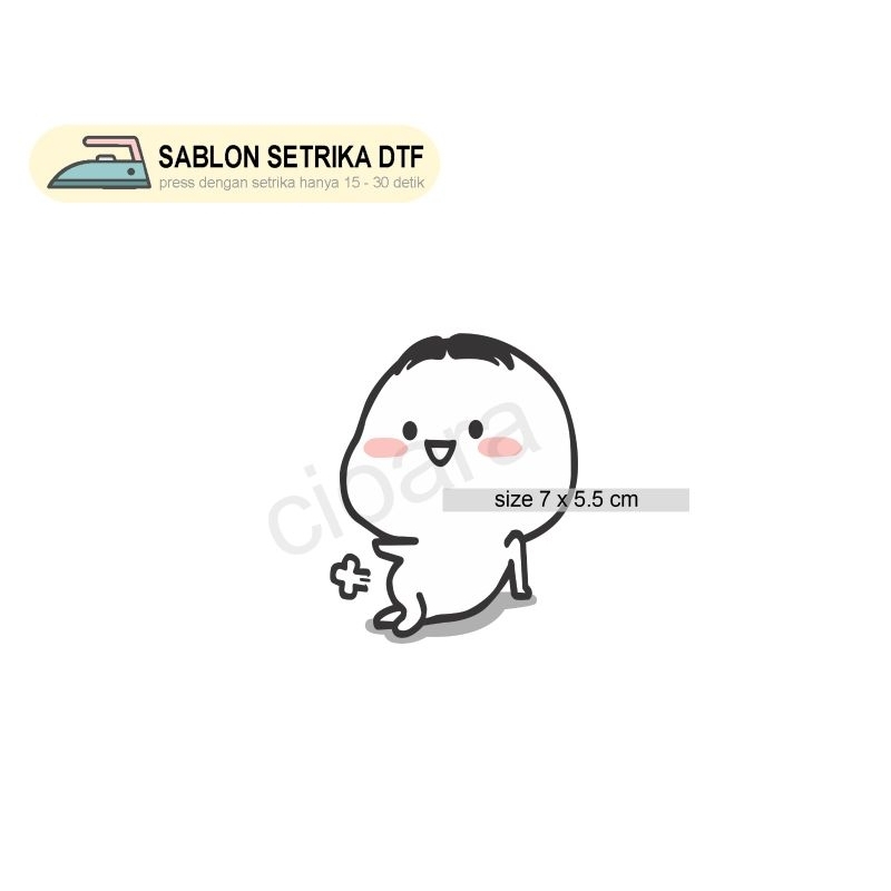 

Stiker Sablon Pentol Kentut