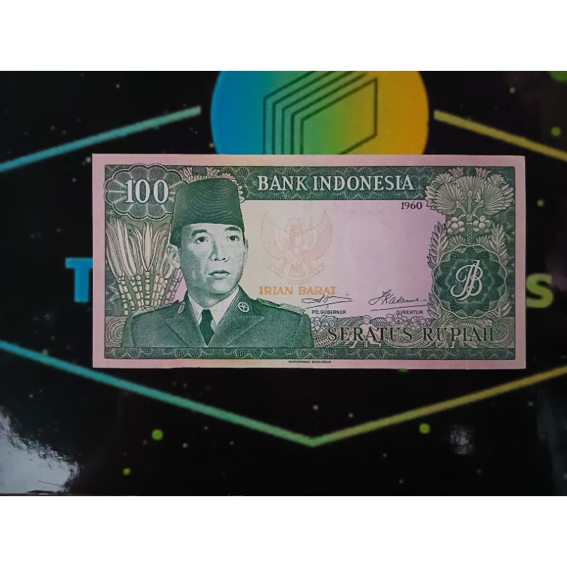 100 Soekarno Irian Barat 1960