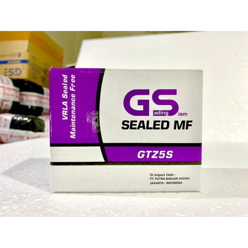 Aki MOTOR Honda Beat KARBU GTZ5S GS Accu Kering MF.