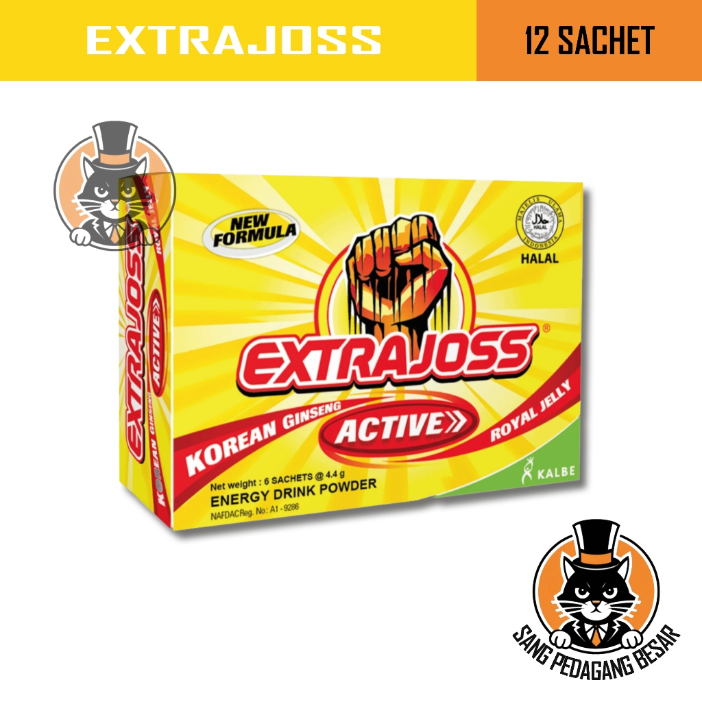 

Extrajoss 1 Pak Box Dus 12 Sachet Sashet Pcs / Extra Joss