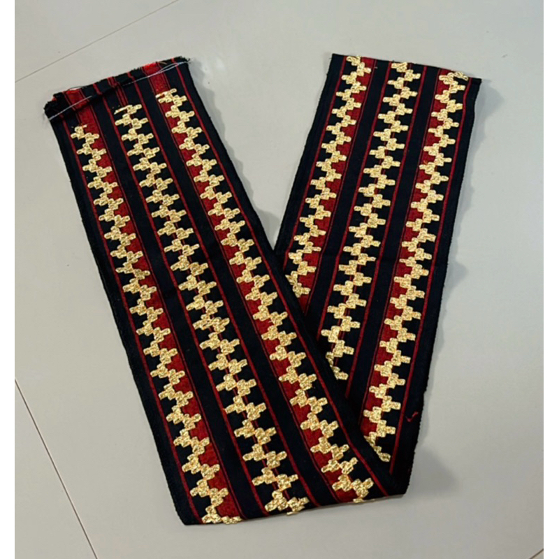 Bisban Tapis, Slendang Tapis, Kalung Penyambutan, Syal Tapis, Kain Tapis Lampung