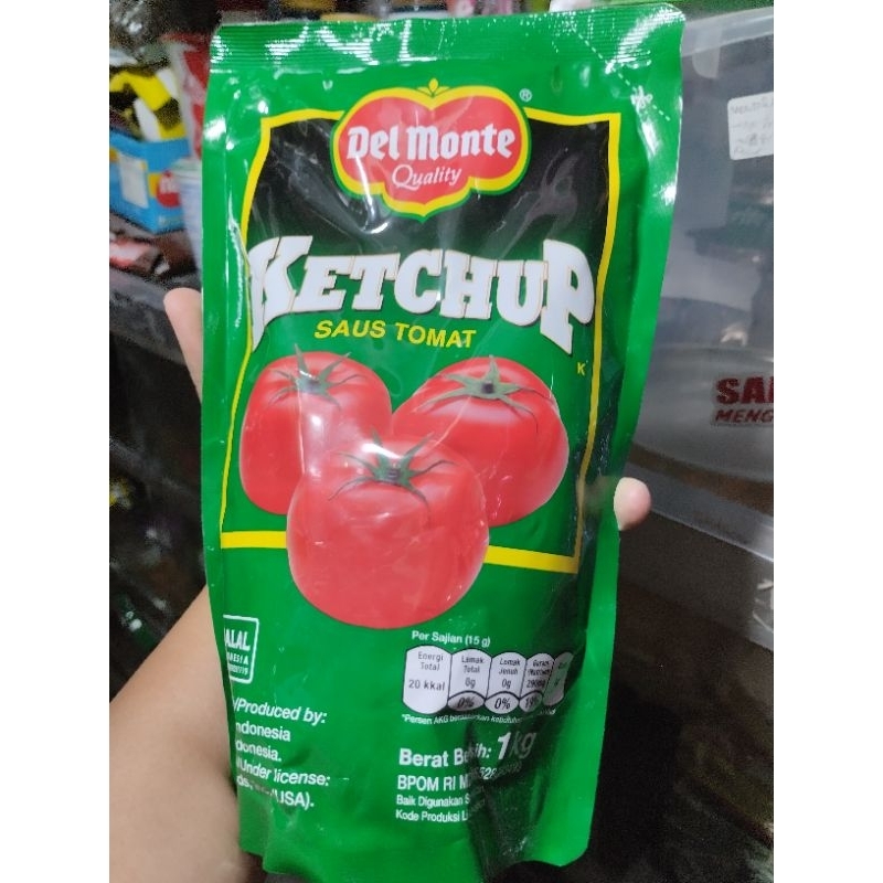 

SAOS TOMAT DELMONTE KETCHUP 1kg