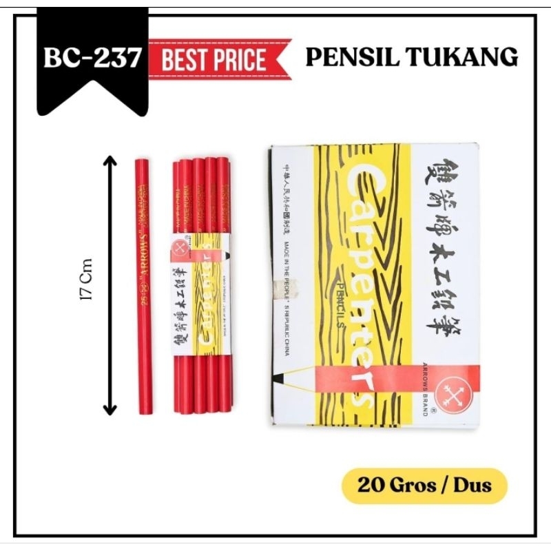 

1lsn Pensil Tukang kayu // pensil besar // Pensil kayu