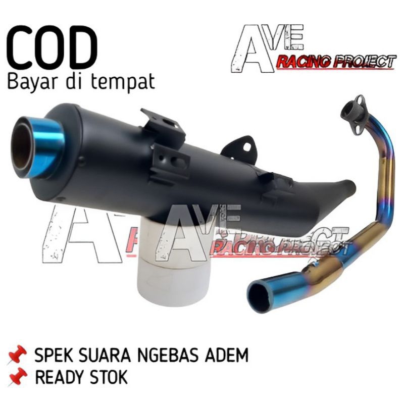 KNALPOT TSUKIGI STANDAR RACING JUPITER MX 135 NEW JUPITER MX 135 OLD