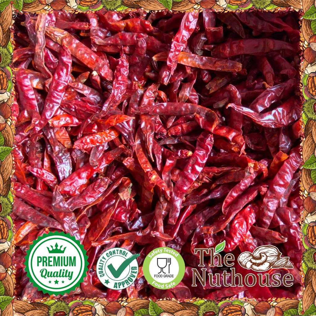 

Cabe Teja Kering / Cabe Rawit Extra Pedas Tanpa Tangkai [Ukuran: 1kg / 500gr / 250gr / 100gr]