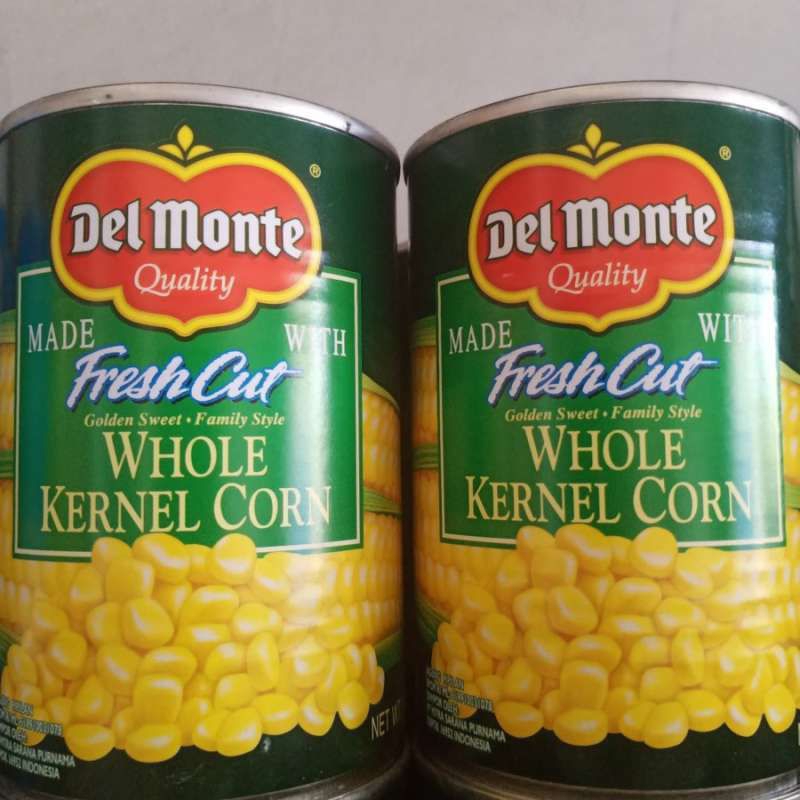 

DELMONTE FRESH CUT WHOLE KERNEL CORN 420gr