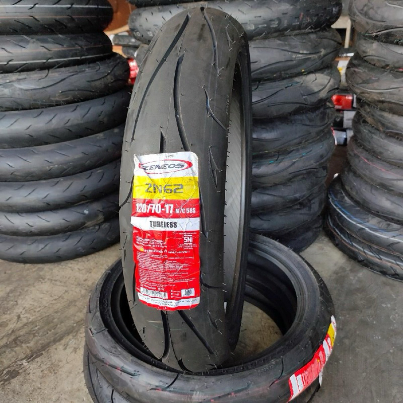 Ban Zeneos Zn62 100/70-17 110/70-17 120/70-17 130/60-17 Tubeles ban motor donat gede ban motor sport
