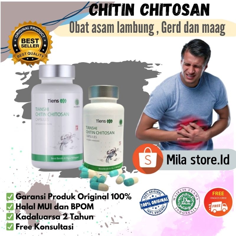Obat Asam Lambung Kronis Maag Asam Lambung Chitin Chitosan Asam Lambung Obat asam lambung(segel)