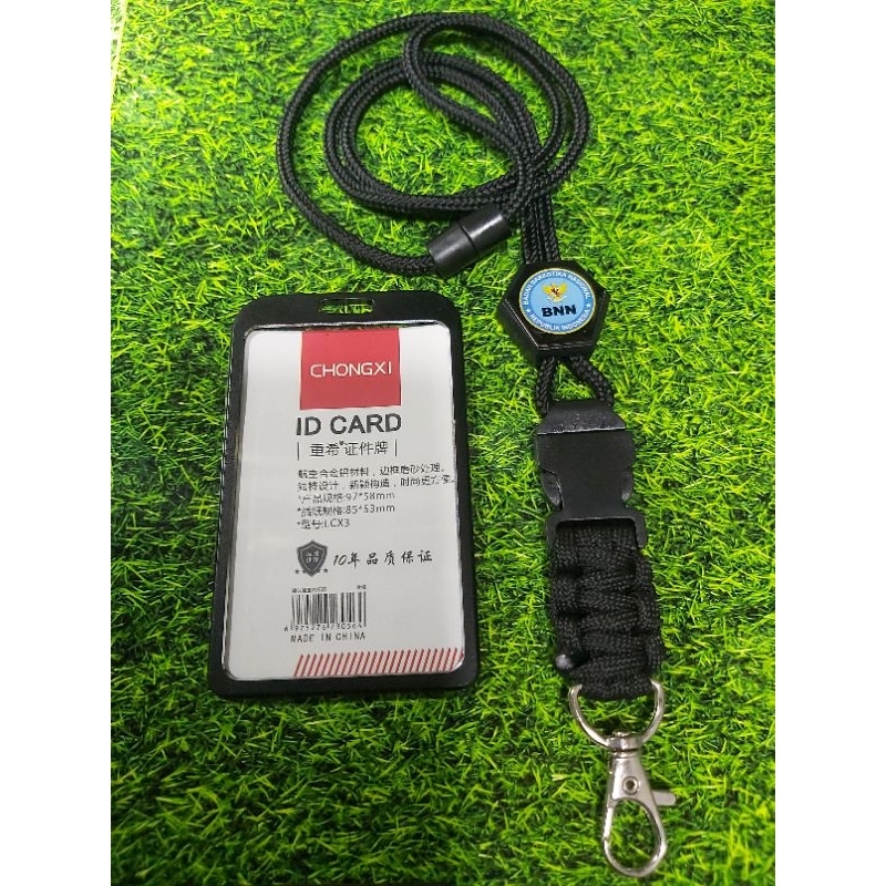 

lanyard hexa id card holder tali gantungan custom logo bnn badan narkotika nasional