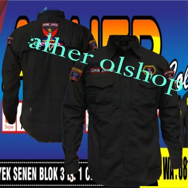 kemeja tactical grib jaya baju tactical grib jaya kemeja grib jaya baju grib jaya seragam grib jaya 