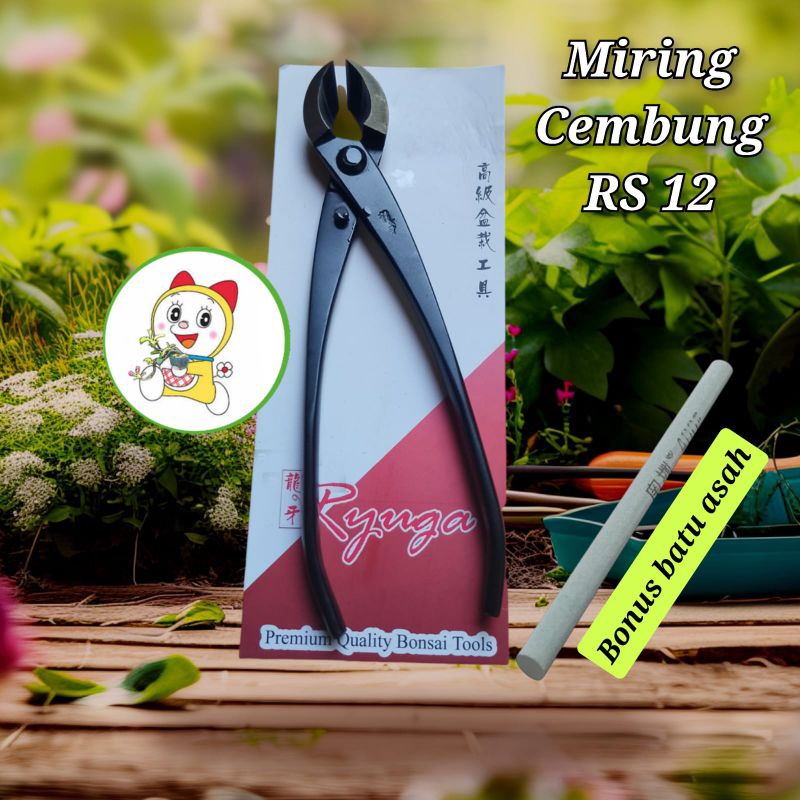 Alat bonsai RYUGA RC 12 catok krekut bonsai