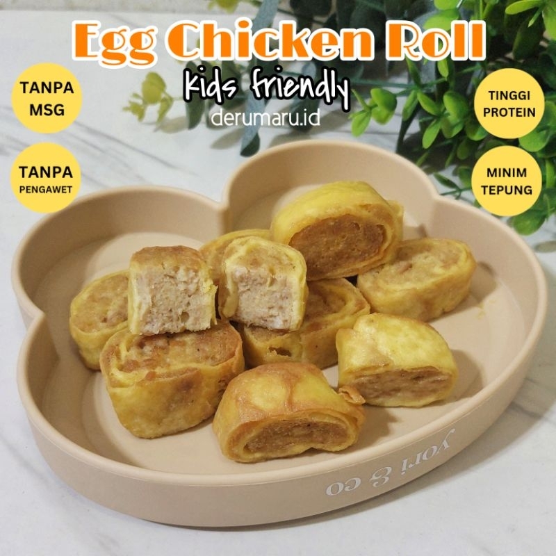 

Egg Chicken Roll Homemade MPASI non msg non pengawet 200gr