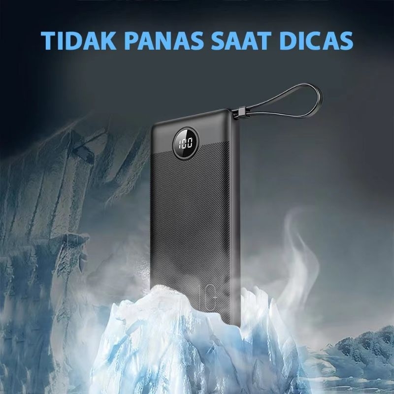 MOFIT M19 Powerbank 10000mAh LED Display Fast Charging