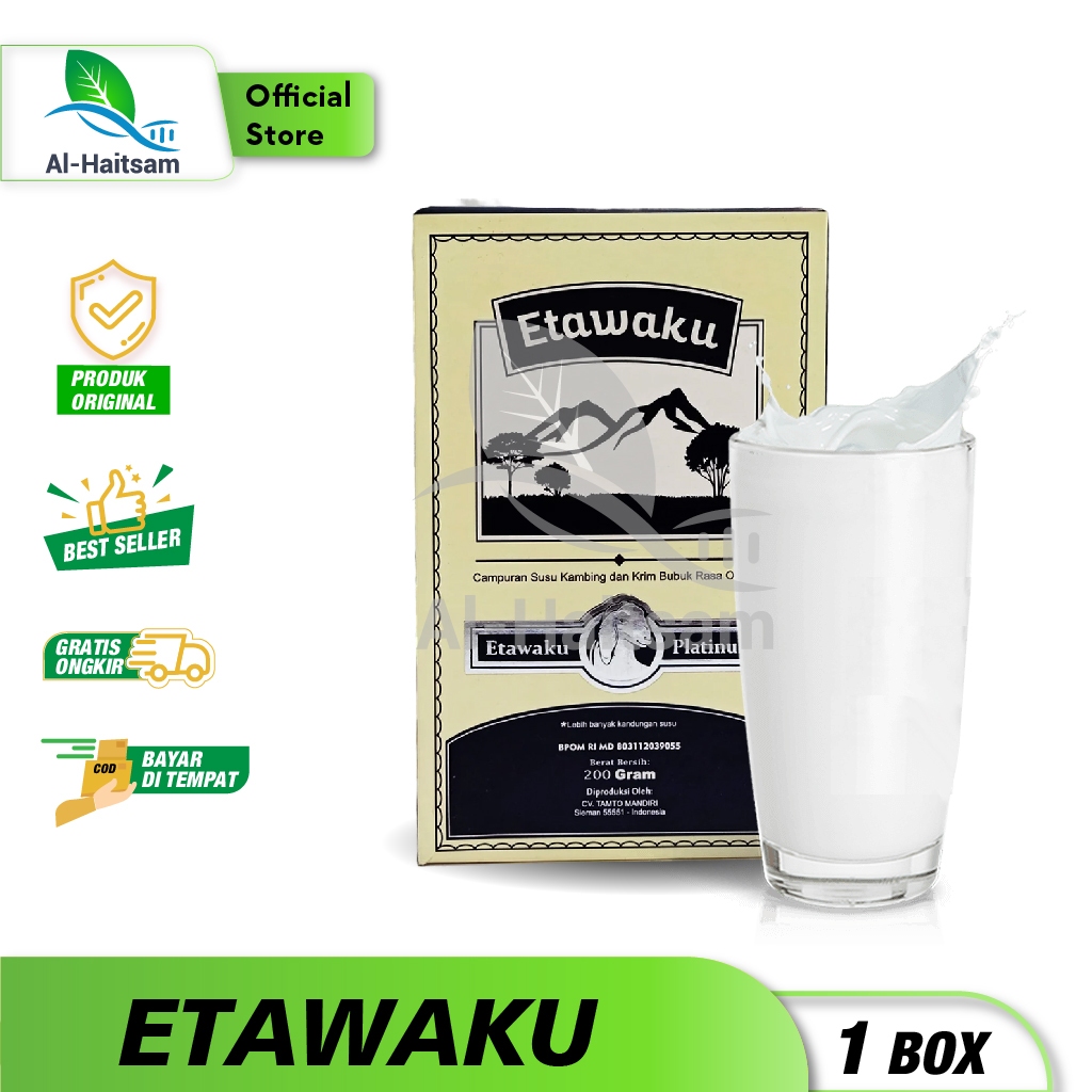 

ETAWAKU PLATINUM ASLI ORIGINAL Susu Kambing Etawa Atasi Masalah Pernapasan Nyeri Sendi dan Tulang