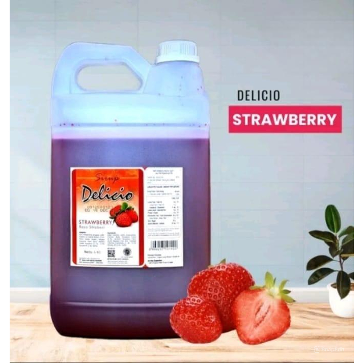 

Sirup Delicio Jerigen 6 kg