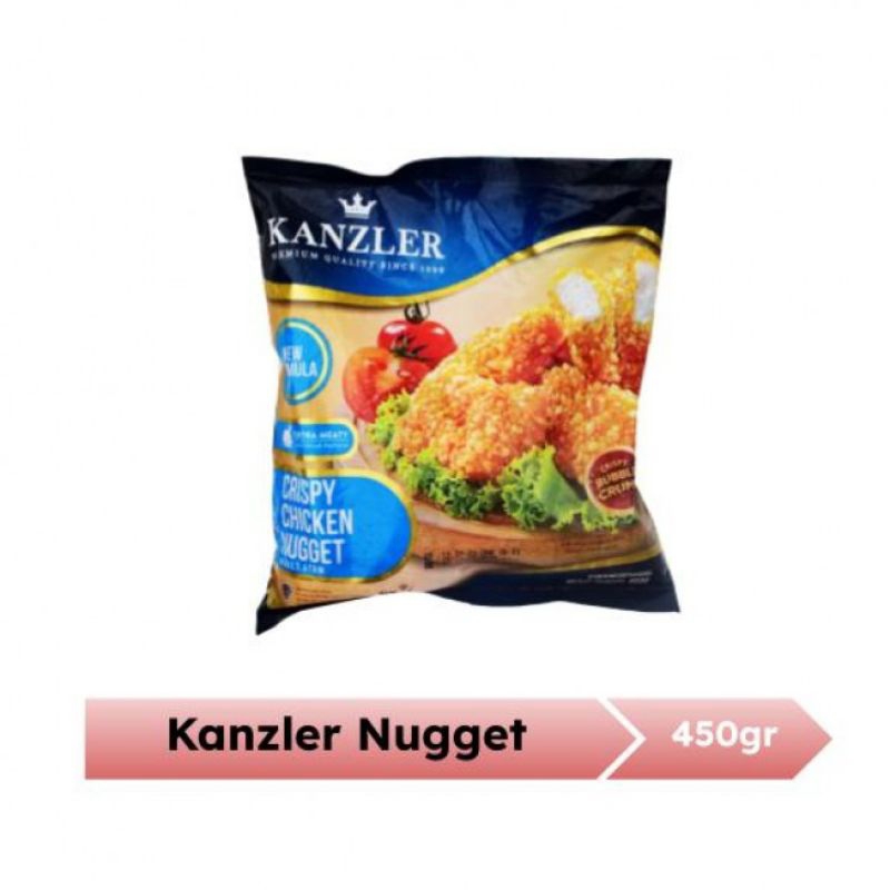 

Kanzler Nugget 450gr / Crispy Nugget / Naget Ayam
