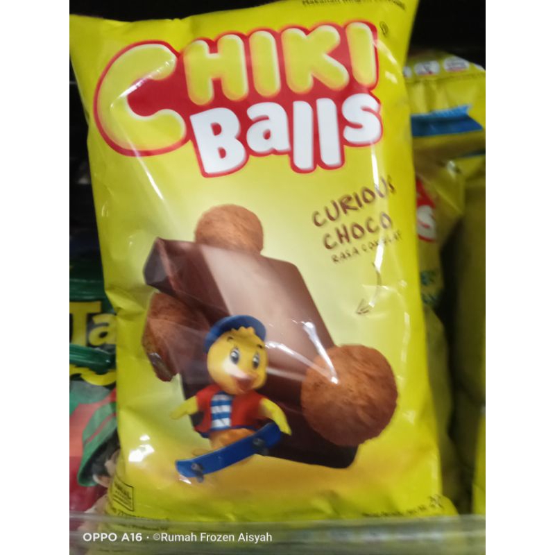 

CHIKI BALL RASA COKLAT KEMASAN JUMBO 200GR