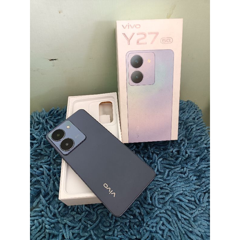 vivo y27 5G Ram 6GB Internal 128GB HP Second Seken Bekas Fullset [murah] hp murah