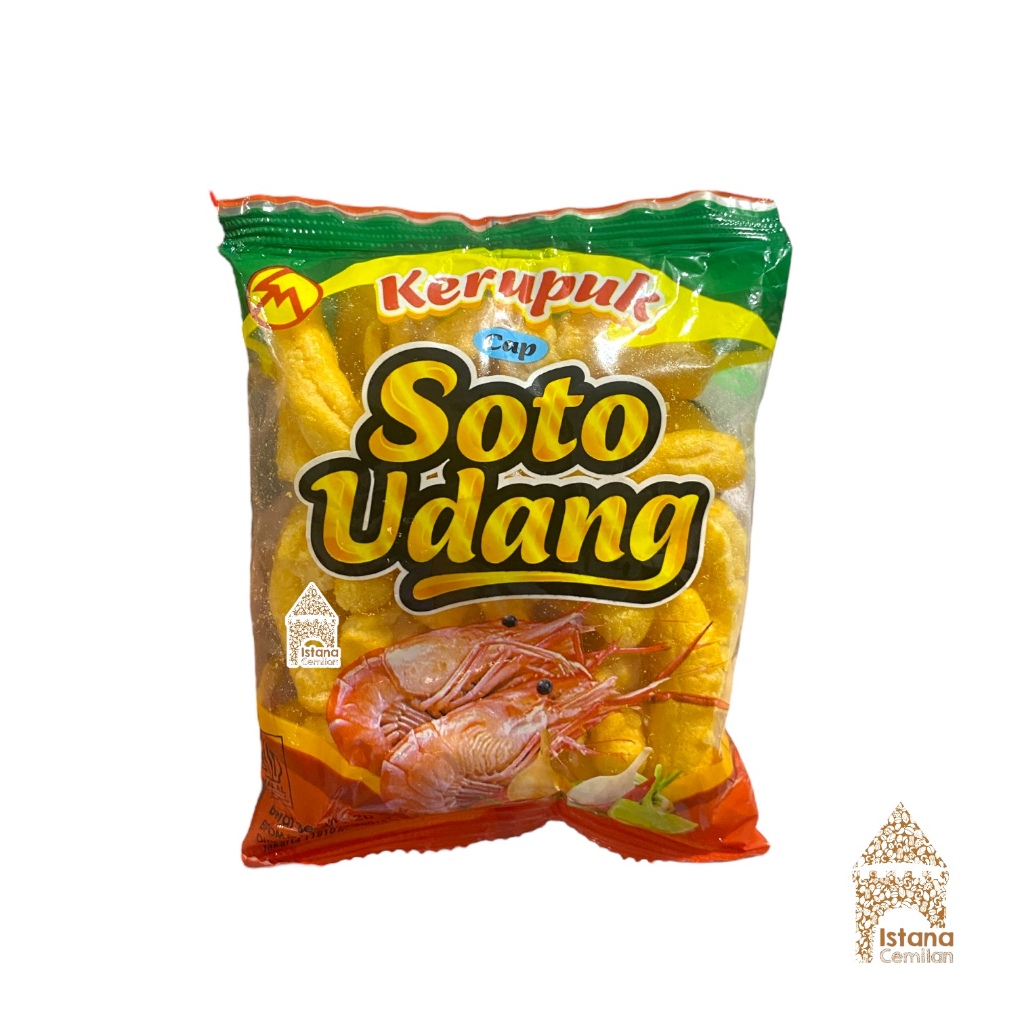 

Kerupuk Soto Udang Snack SATUAN 20 Gram