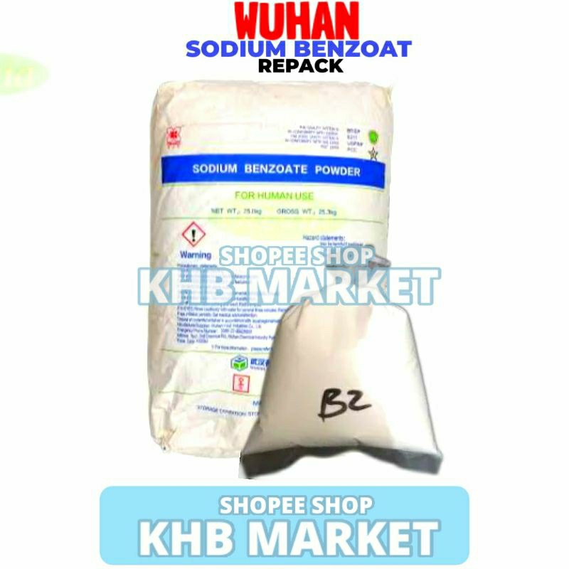

Sodium Benzoat Wuhan 500GR Repacked