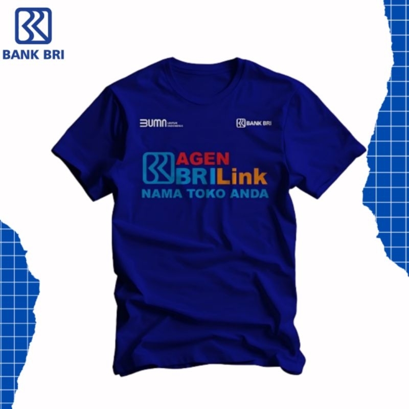 Kaos Baju AGEN BRILINK dan nama toko T shirt Distro Atasan Pria Wanita Unisex Desain