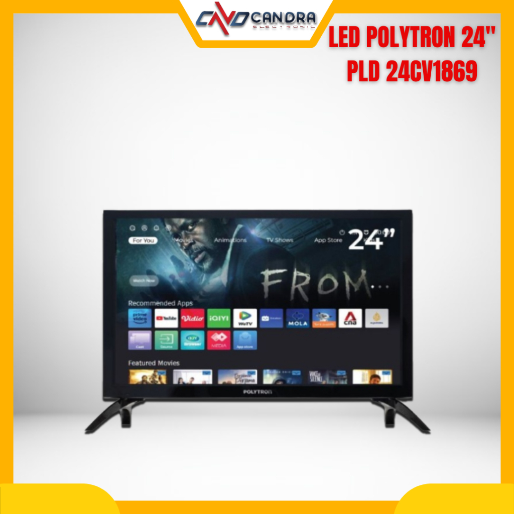 SMART TV LED 24 Inch POLYTRON 24CV1869/Digital Tv