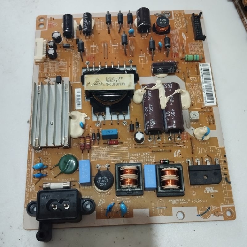 PSU - regulator - power supply tv led Samsung UA 32F5000 - 32F5500 - UA32F5000 - UA32F5500