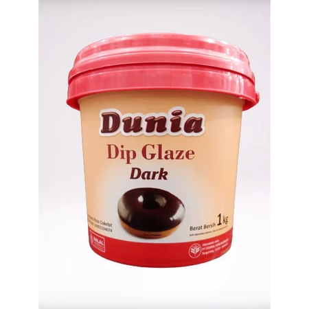 

Dunia Dip Glaze Eco 1kg All Variant / BERAGAM VARIASI RASA Topping Donut | PRODUK 04