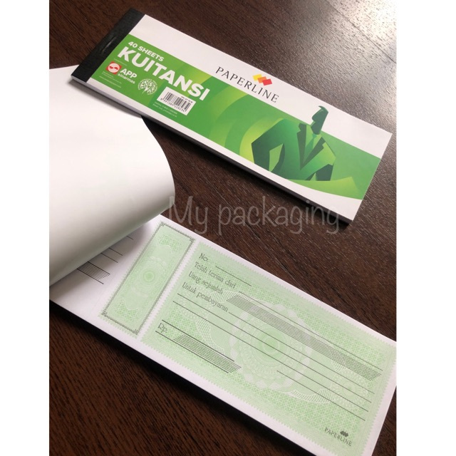 

H7Y 1 Pak Isi 10 Buku Kwitansi Paperline Kuitansi Besar / Sedang / Kecil