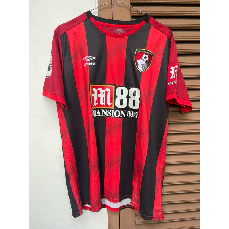 AFC BOURNEMOUTH 19/20 Home Umbro Jersey + Joshua King Nameset + Premier League Patch