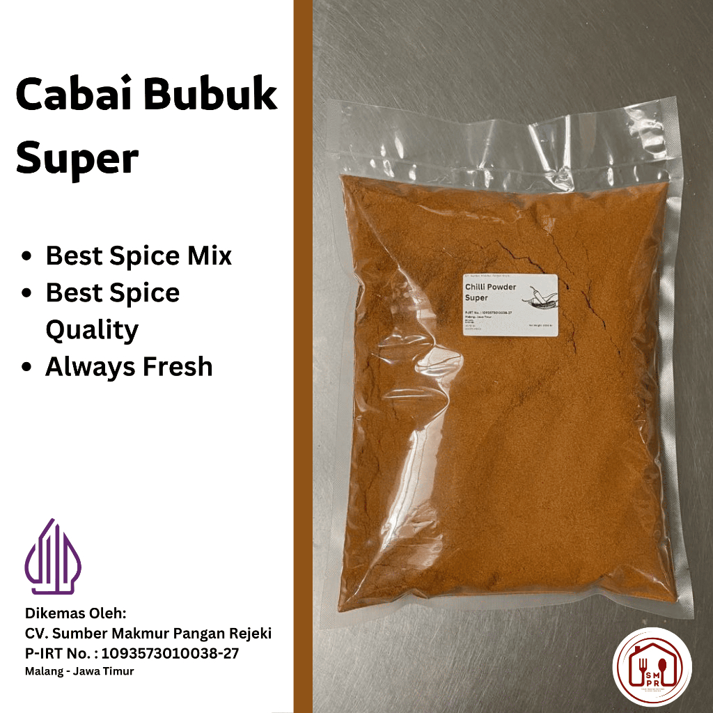 

REMPAHI Cabe Bubuk 1kg/ Cabai Bubuk 1kg / Chilli Powder 1Kg