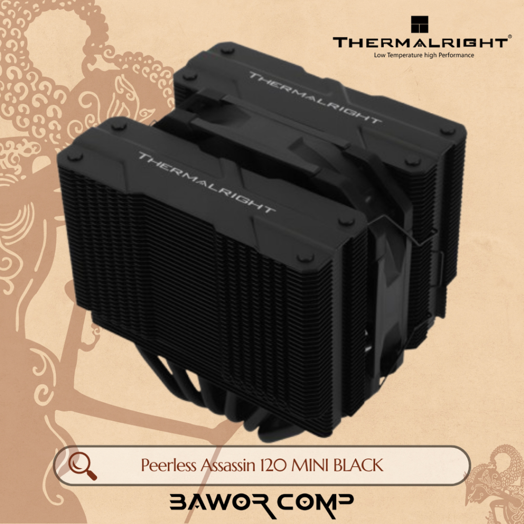 THERMALRIGHT Peerless Assassin 120 Mini Black | CPU Cooler HSF Intel / AMD