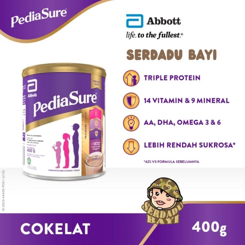 Pediasure Triplesure Coklat 400gram