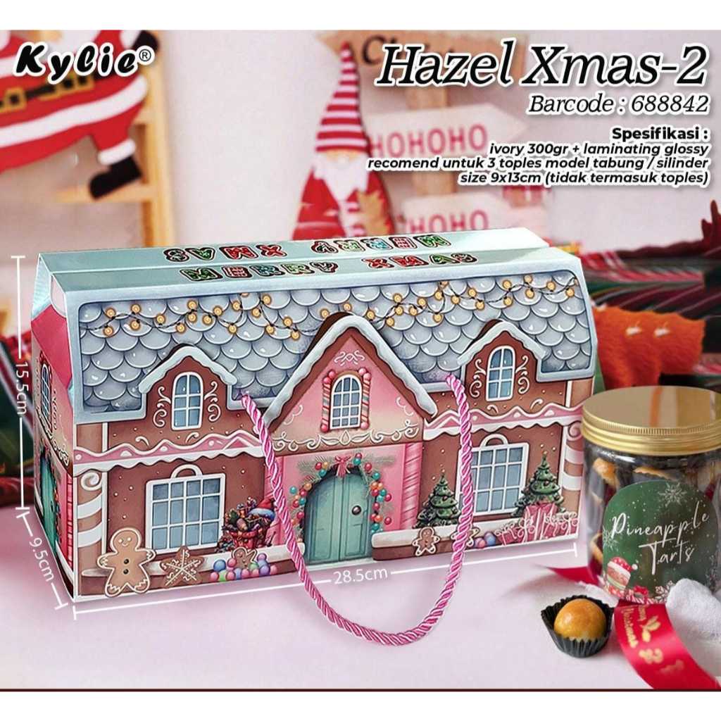 

Box Hazel Xmast 2 Edisi Natal / Box Hampers Natal