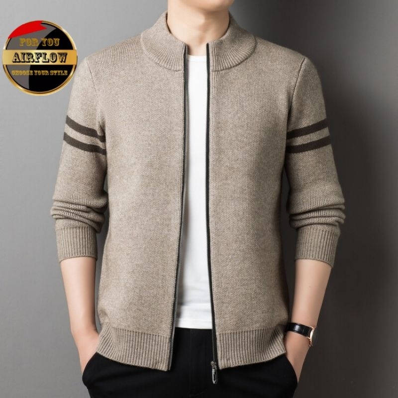 Jaket Sweater Pria/Sweater Pria/Sweater Jaket Rajut Original