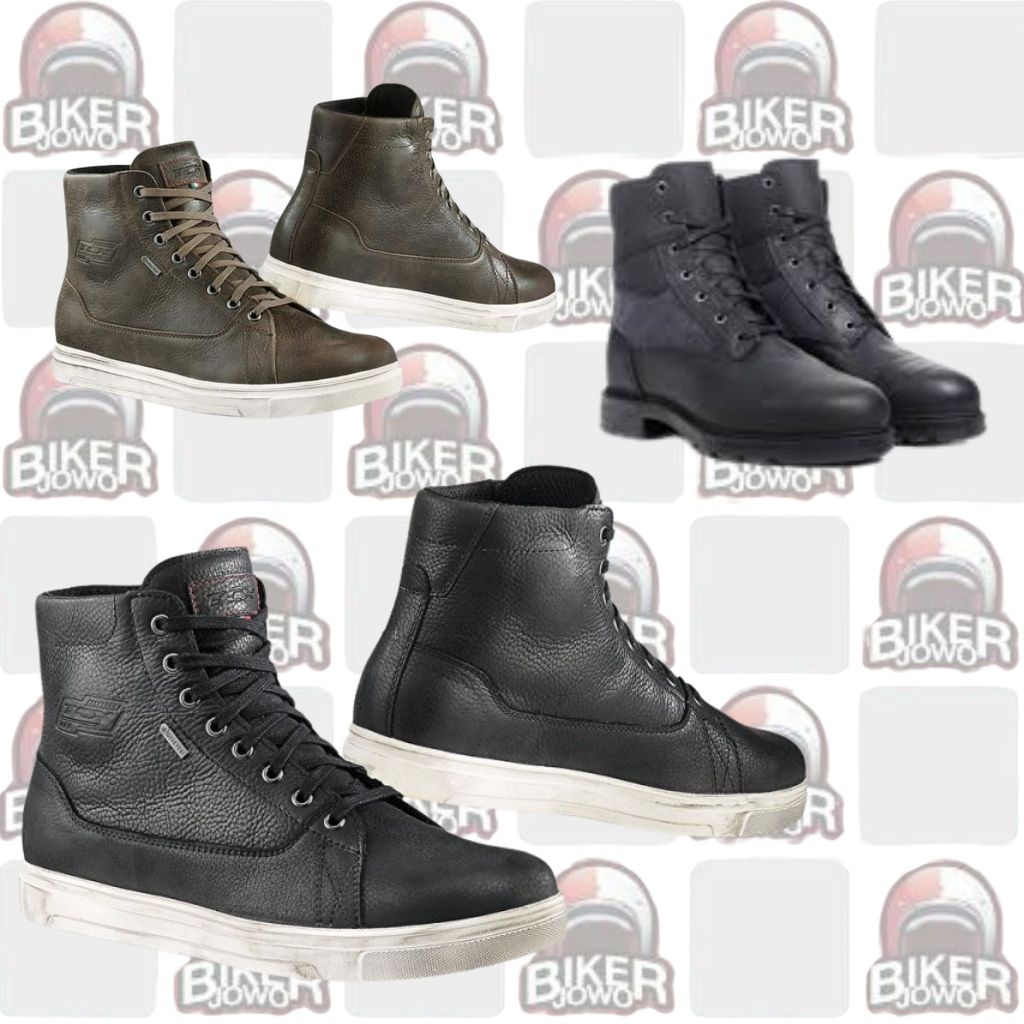 Sepatu Touring TCX Vintage Boots Riding Waterproof Shoes Bikers