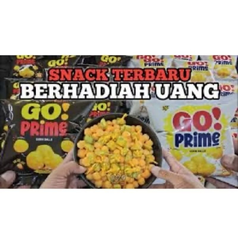 

Terbaru!! Chiki berhadiah uang tunai ratusan ribu GO-PRIME isi 10pcs/1 Dus