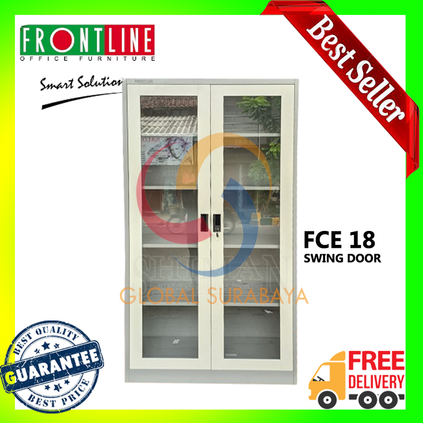 Lemari Buku Lemari Arsip Pintu Swing Filling Cabinet Frontline FC E 18