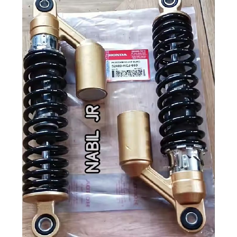 SHOCK BREAKER KCJ/KCT BELAKANG TABUNG SET HONDA TIGER MEGAPRO NEW ORI AHM Motorcycle