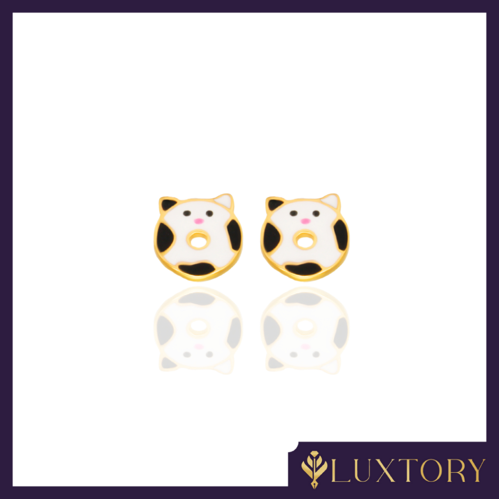 Anting Tauge Emas Varian Cow 6K