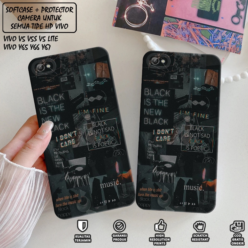 SOFTCASE VIVO 1601 - Case Vivo 1601 - Casing Hp Vivo 1601 Motif AESTHETIC - Case Hp Vivo 1601 - Casi