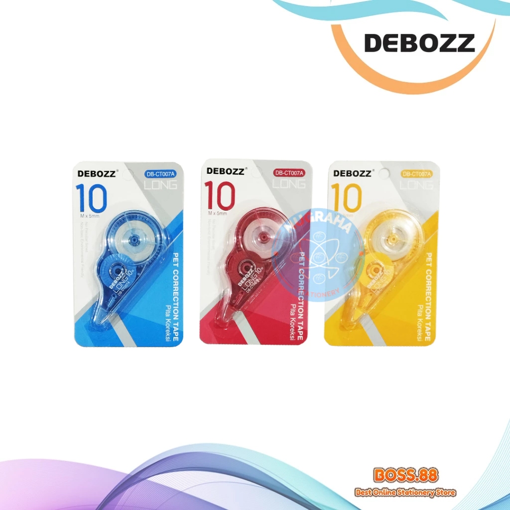 

CORRECTION TAPE (CT) DEBOSS CT-007A (1 PCS)
