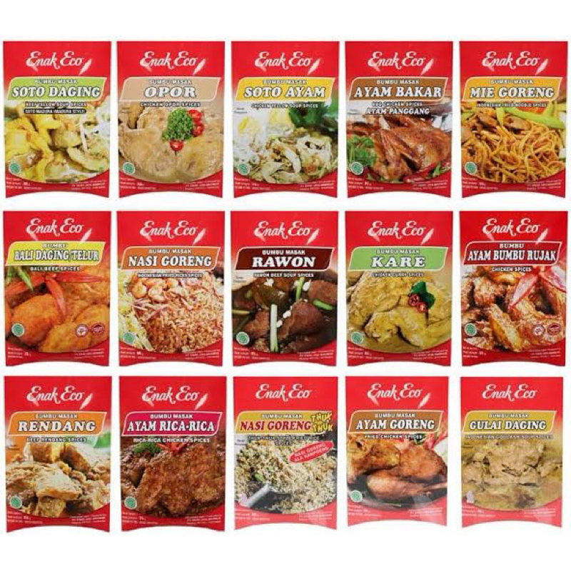 

ENAK ECO Bumbu Masak Instan All Varian