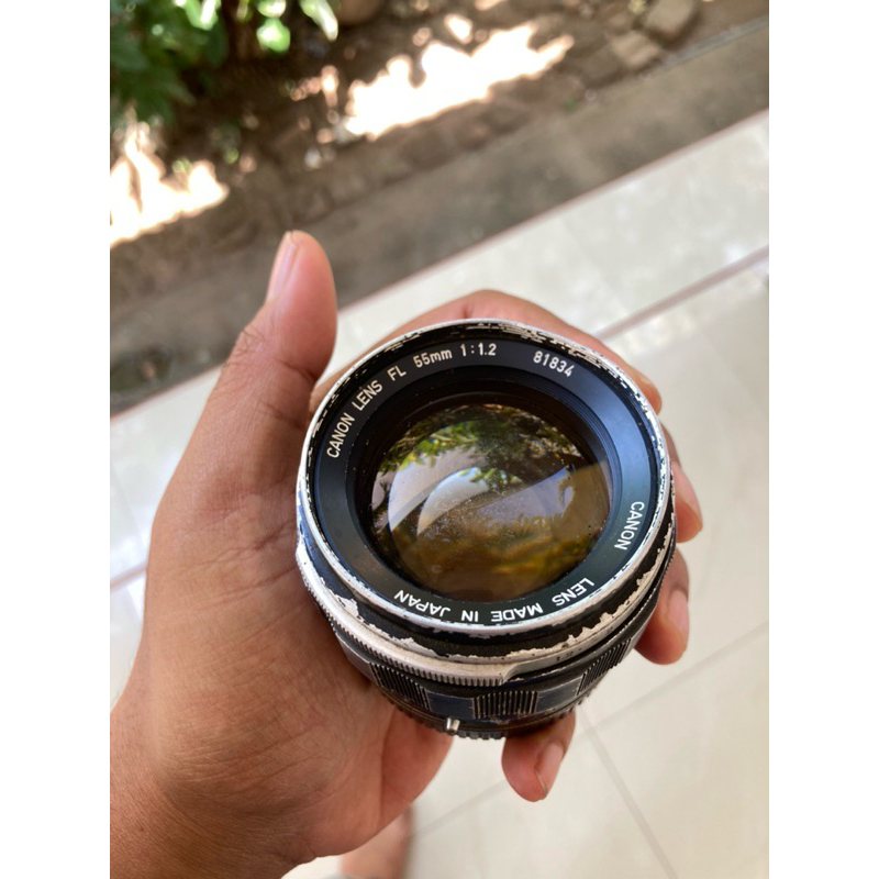 lensa canon FL 55mm f1.2