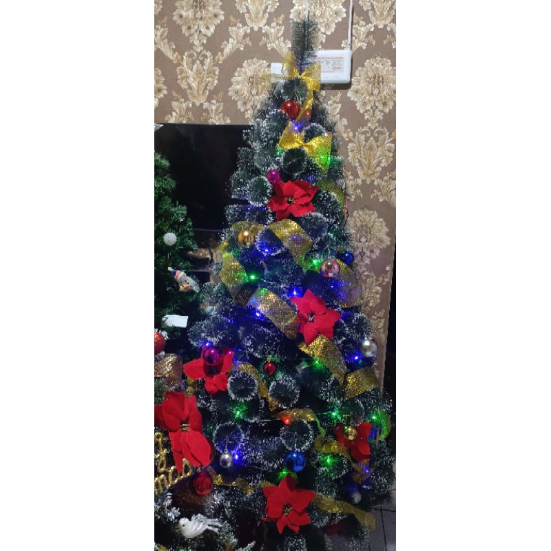 Pohon natal 7feet komplit