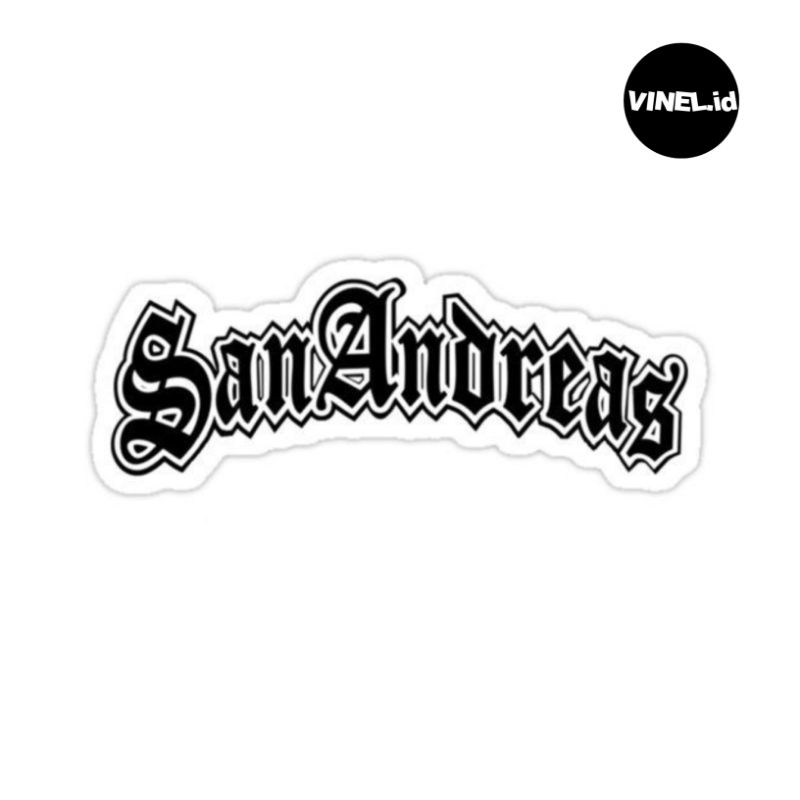 

Stiker SANANDREAS | stiker keren Aesthetic